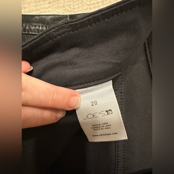 Joe’s Jeans The MIA coated denim long flare pants - Picture 4 of 10